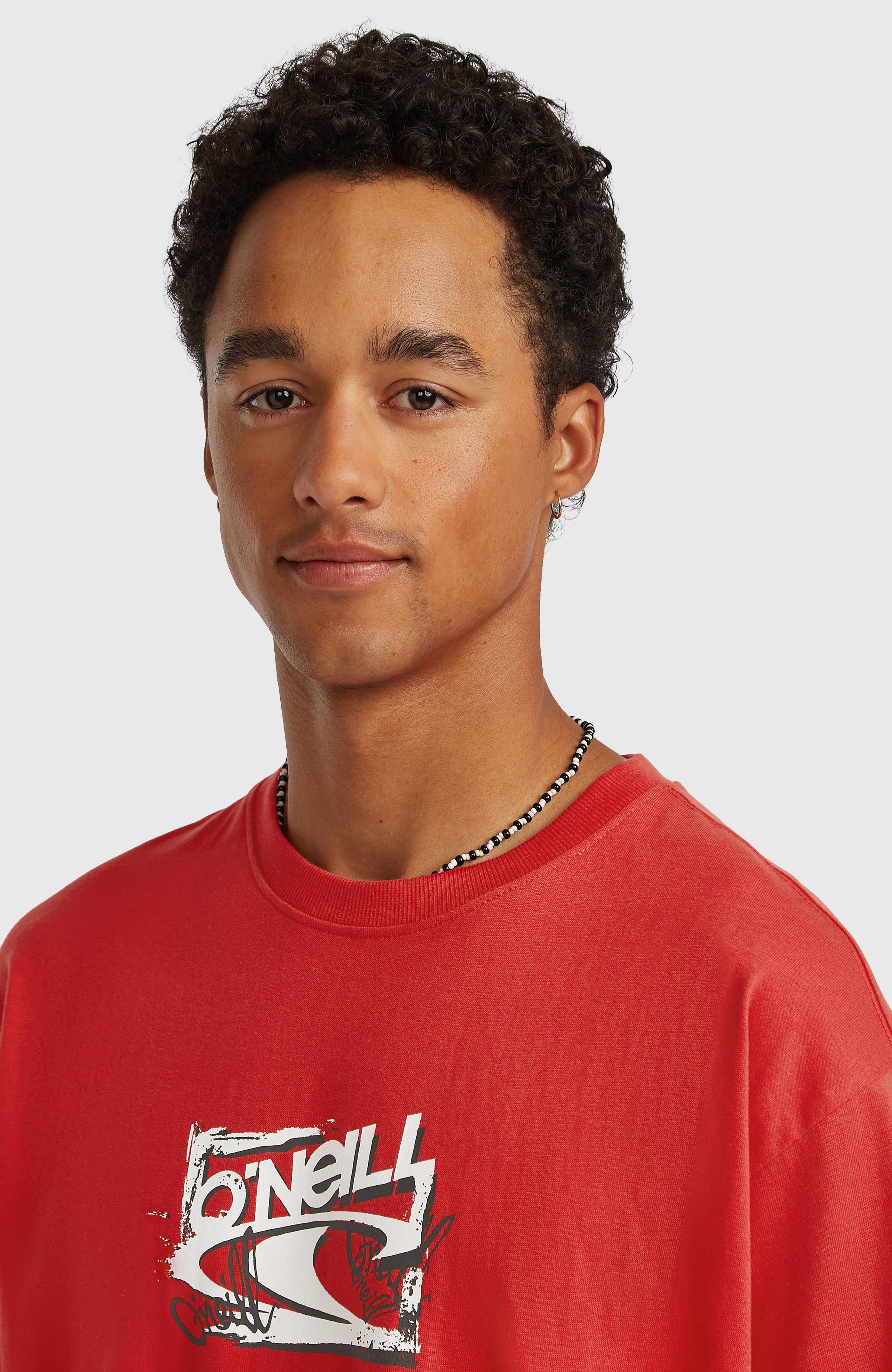 Essentials 90s Logo T-Shirt High Risk Red