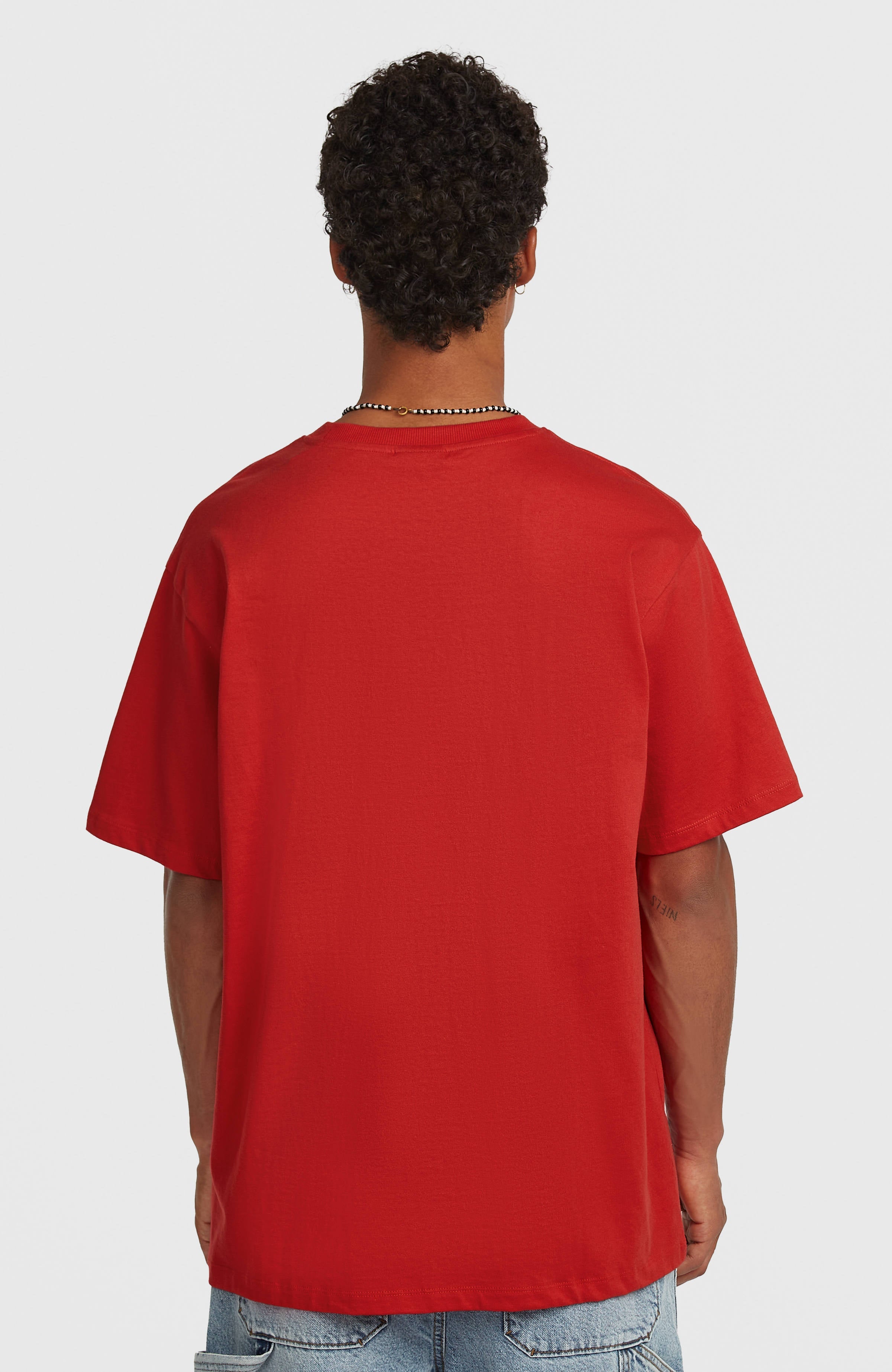 Essentials 90s Logo T-Shirt High Risk Red