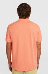 Slub Polo Funky Peach