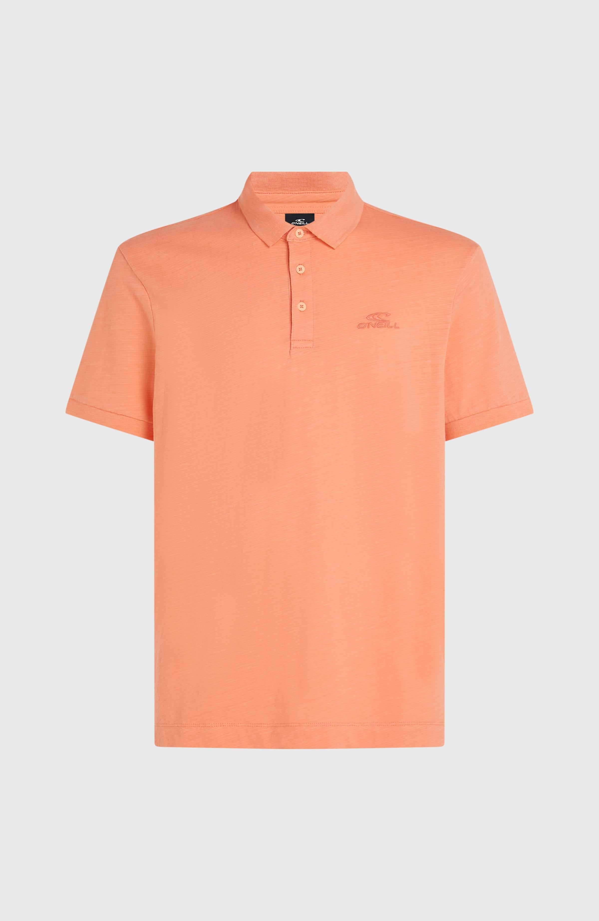 Slub Polo Funky Peach
