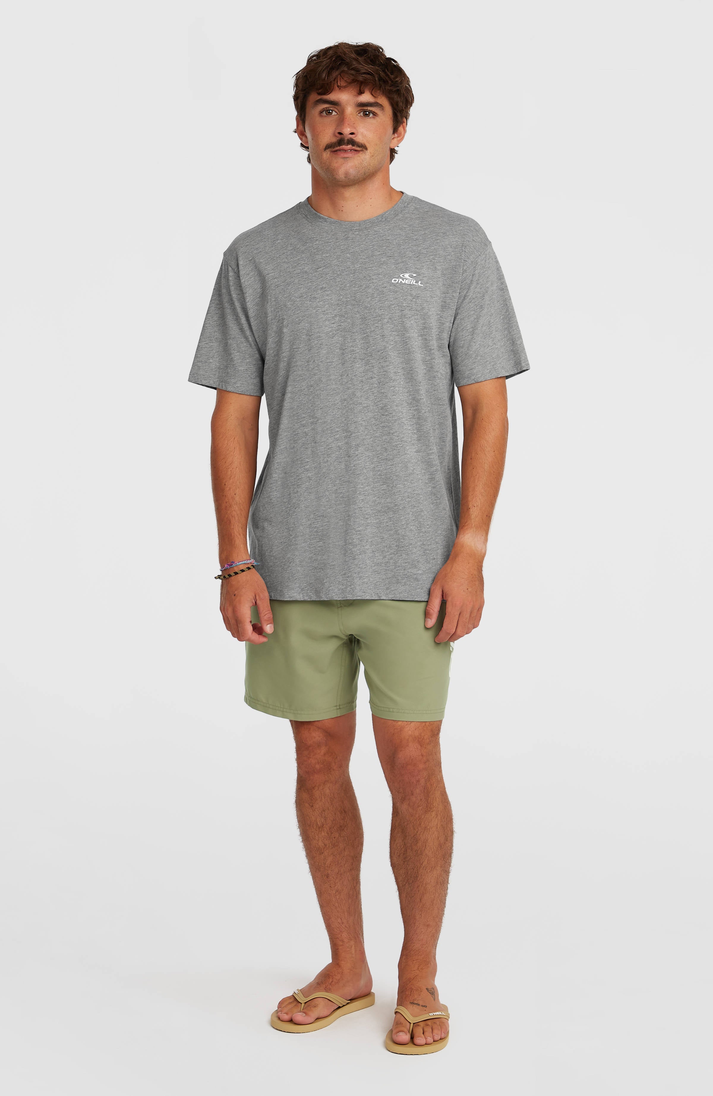O'Neill Small Logo T-Shirt Silver Melee