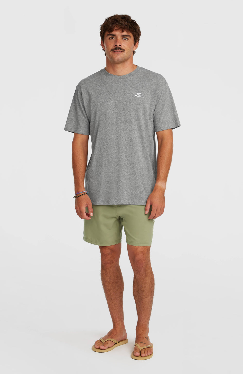 O'Neill Small Logo T-Shirt Silver Melee