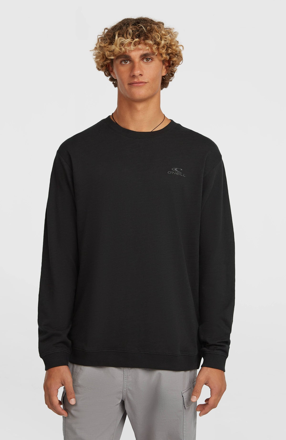 O'Neill Slub Long-Sleeve T-Shirt Black Out
