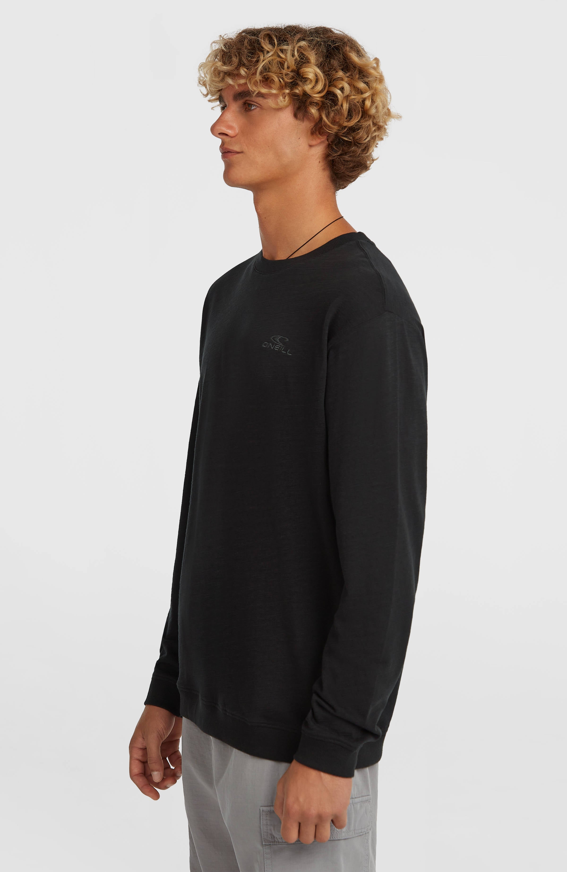 O'Neill Slub Long-Sleeve T-Shirt Black Out