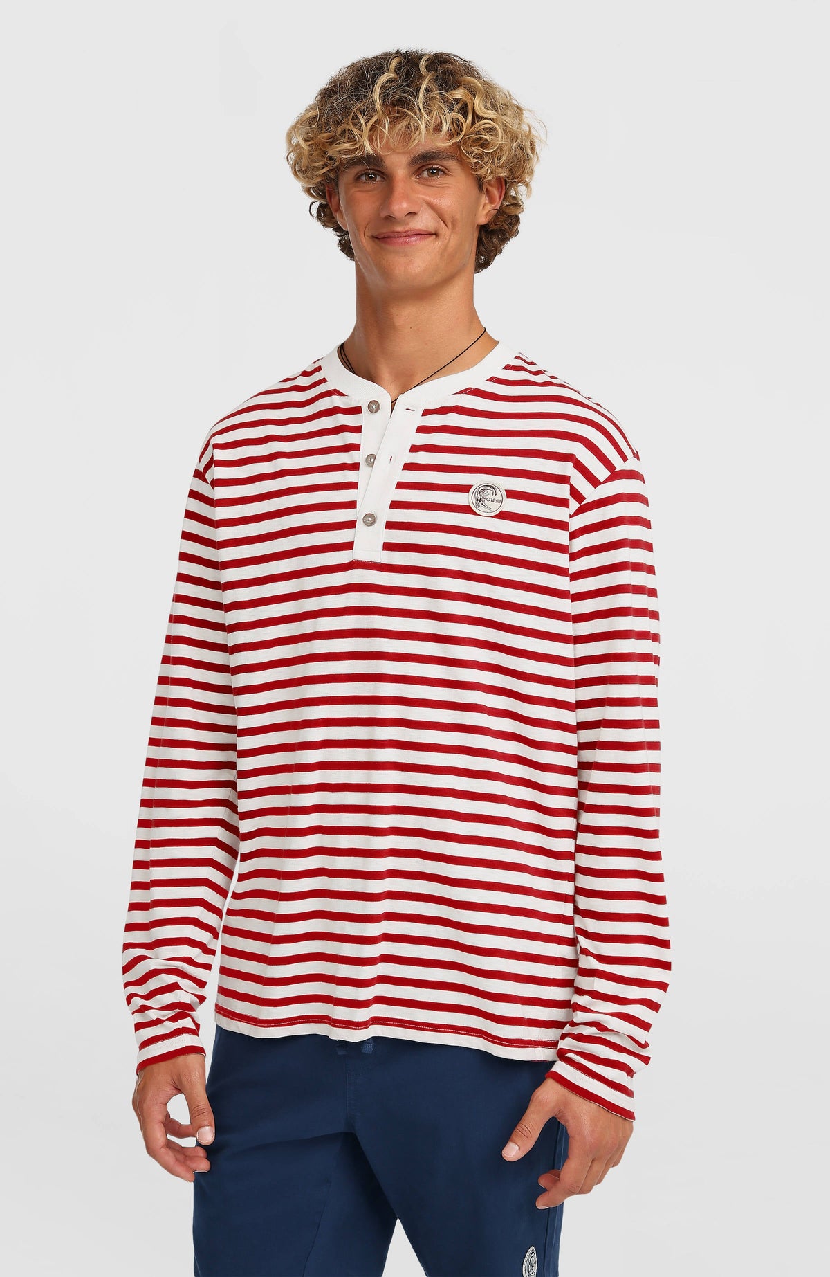 O'Riginals Long-Sleeve T-Shirt White/Red Originals Stripe