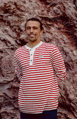 O'Riginals Long-Sleeve T-Shirt White/Red Originals Stripe