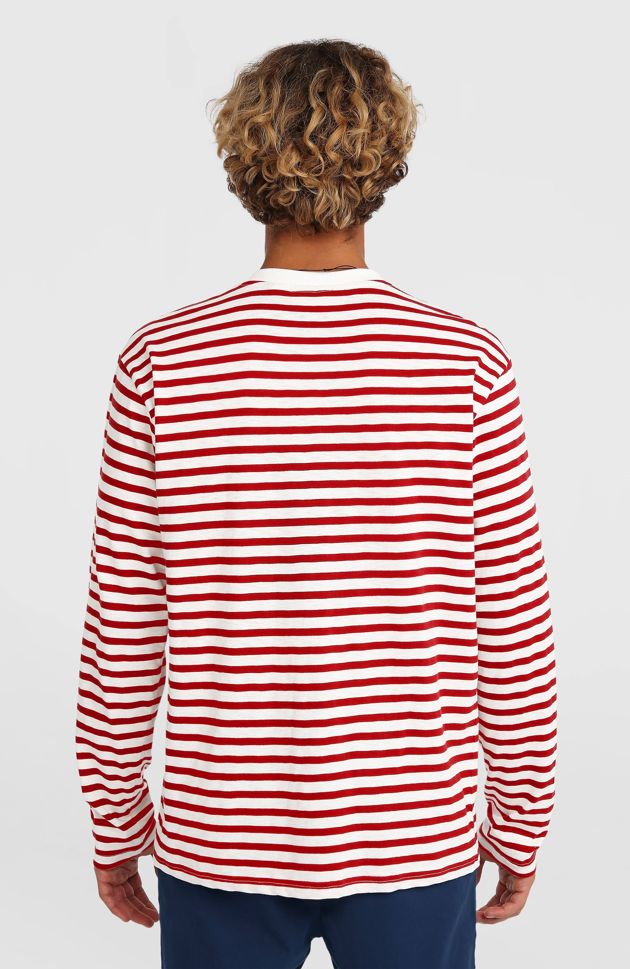 O'Riginals Long-Sleeve T-Shirt White/Red Originals Stripe