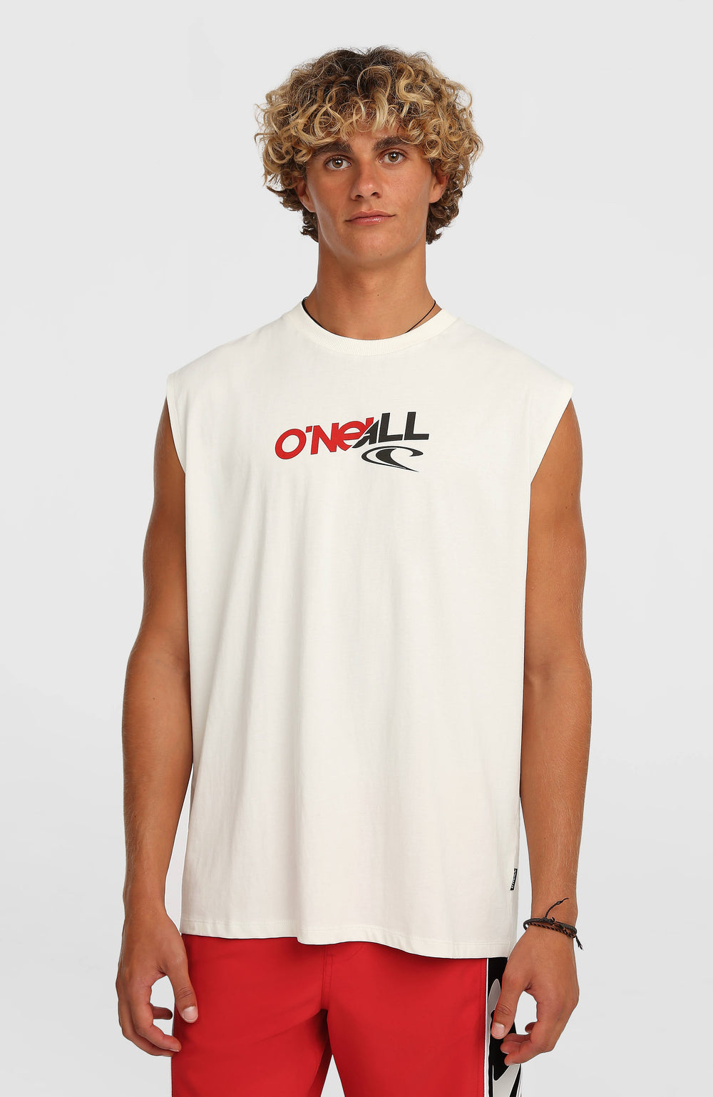 Essentials 90s Graphic Tank Top Snow White