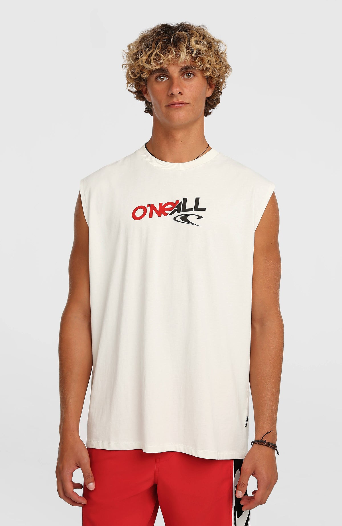 Essentials 90s Graphic Tank Top Snow White