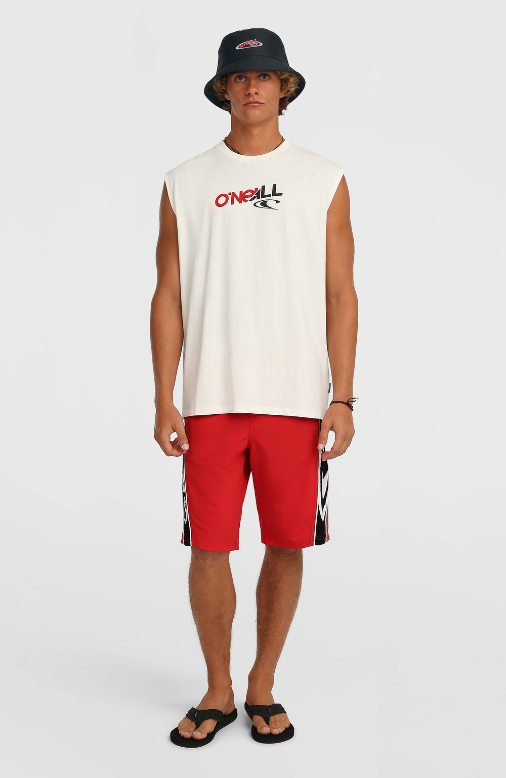 Essentials 90s Graphic Tank Top Snow White