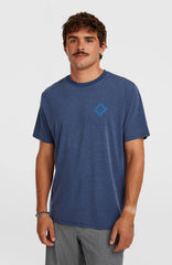 O'Neill Hybrid Polygiene Back-Print T-Shirt English Evening