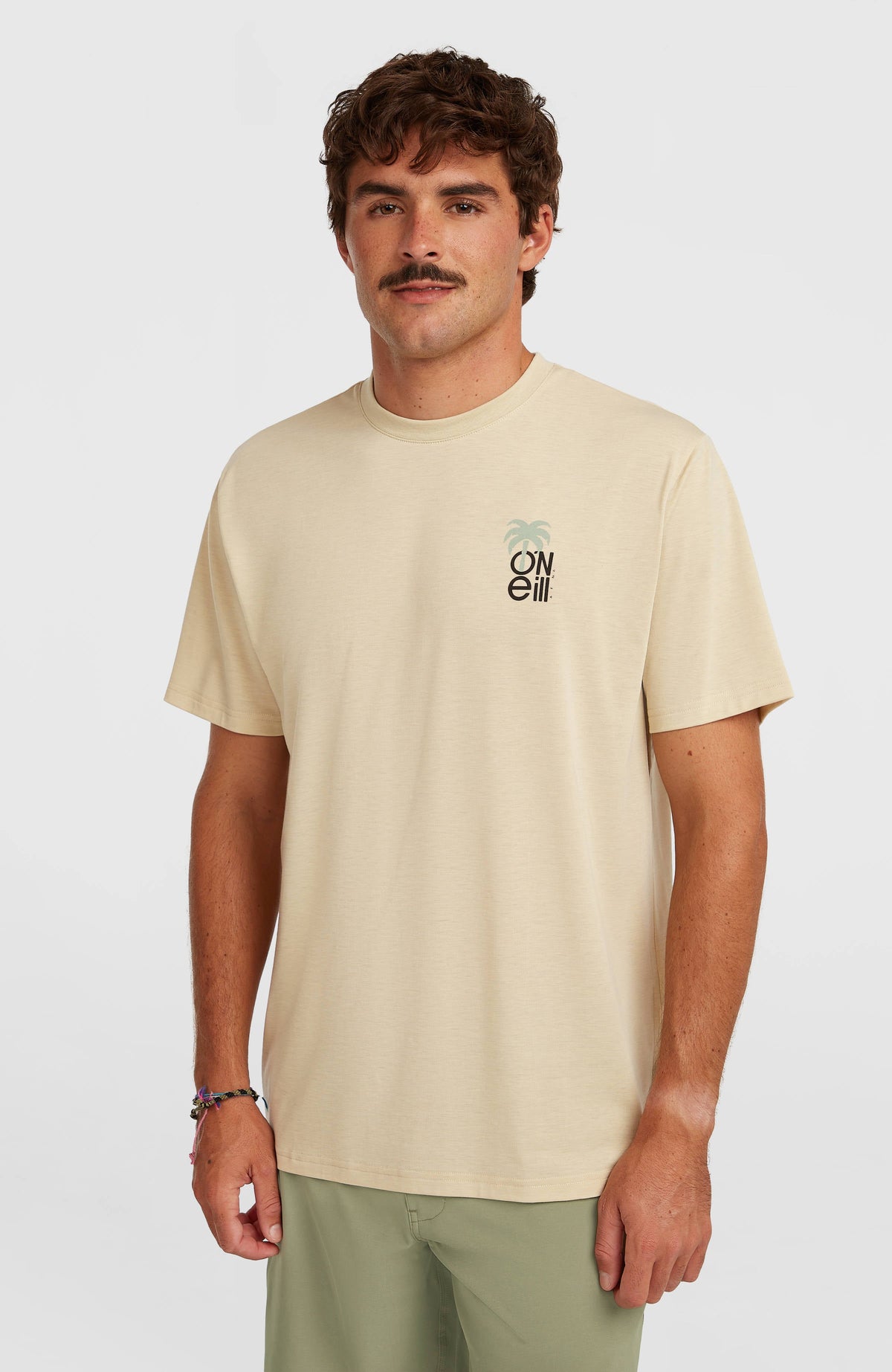 O'Neill Hybrid Polygiene Graphic T-Shirt Cocoa Sand