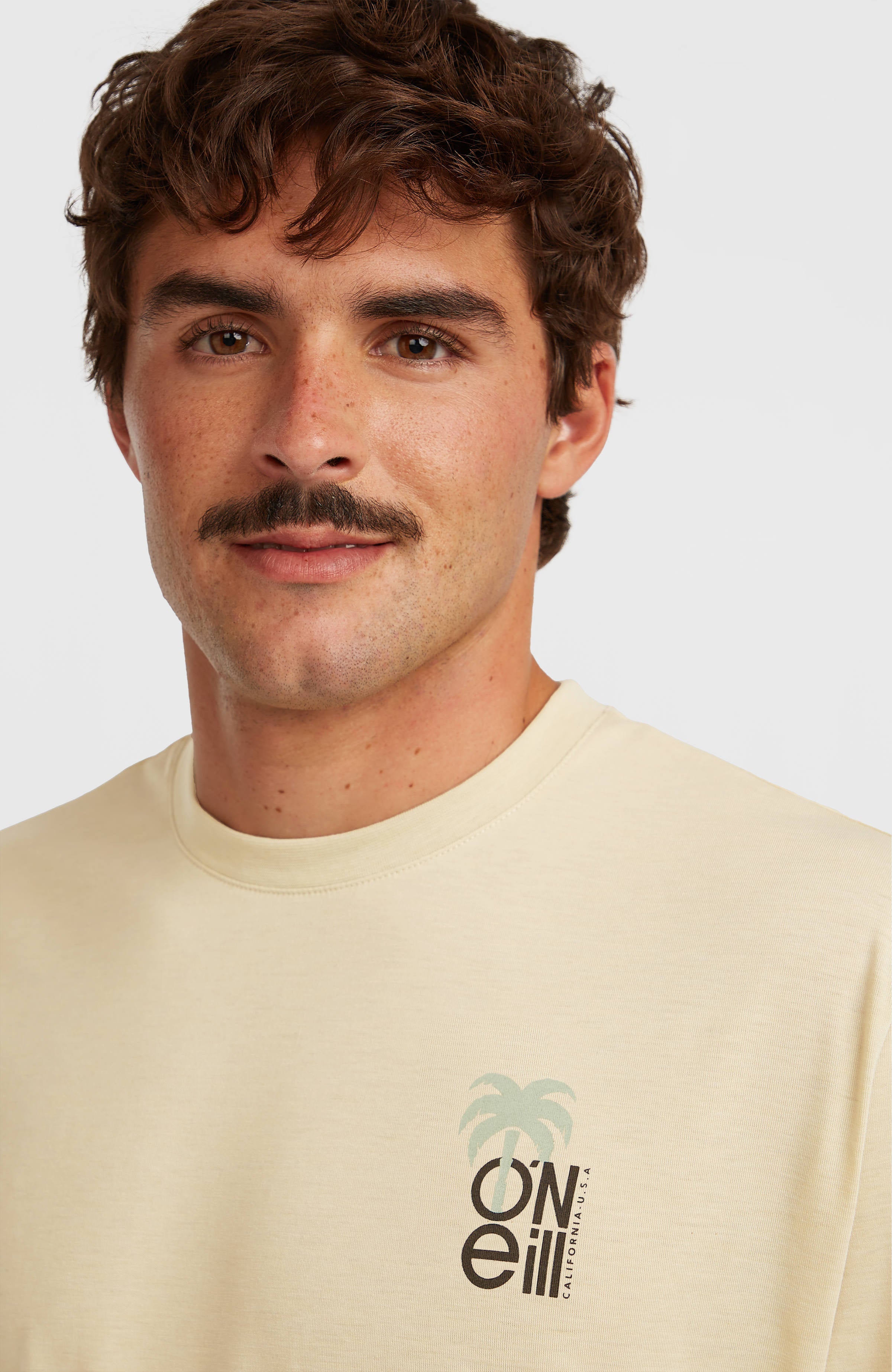 O'Neill Hybrid Polygiene Graphic T-Shirt Cocoa Sand