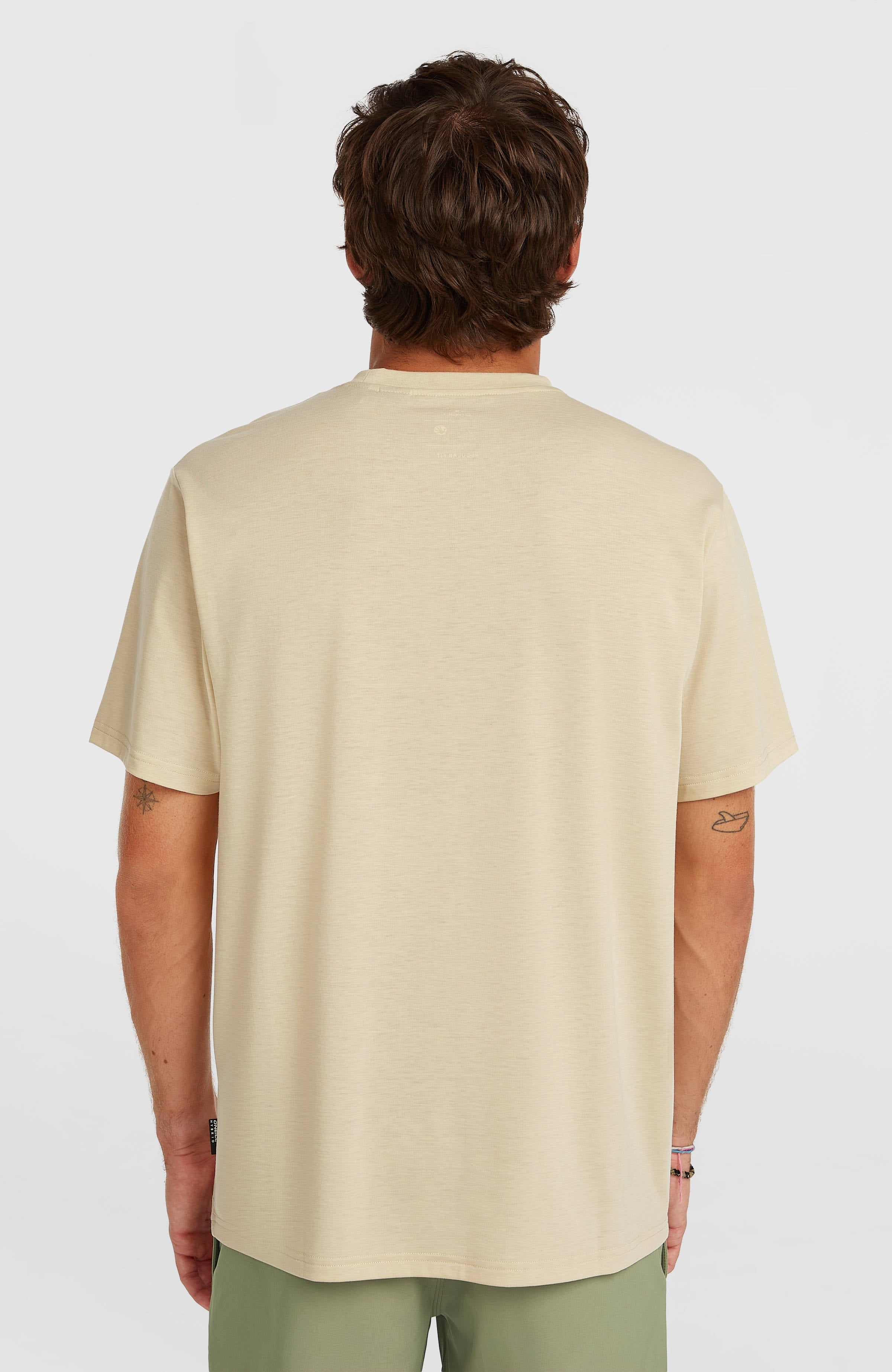 O'Neill Hybrid Polygiene Graphic T-Shirt Cocoa Sand