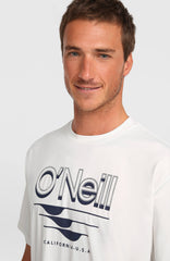O'Neill Hybrid UPF 50+ Polygiene Graphic T-Shirt Snow White