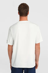 O'Neill Hybrid UPF 50+ Polygiene Graphic T-Shirt Snow White