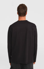 Essentials 90s Logo Long-Sleeve T-Shirt Black Out