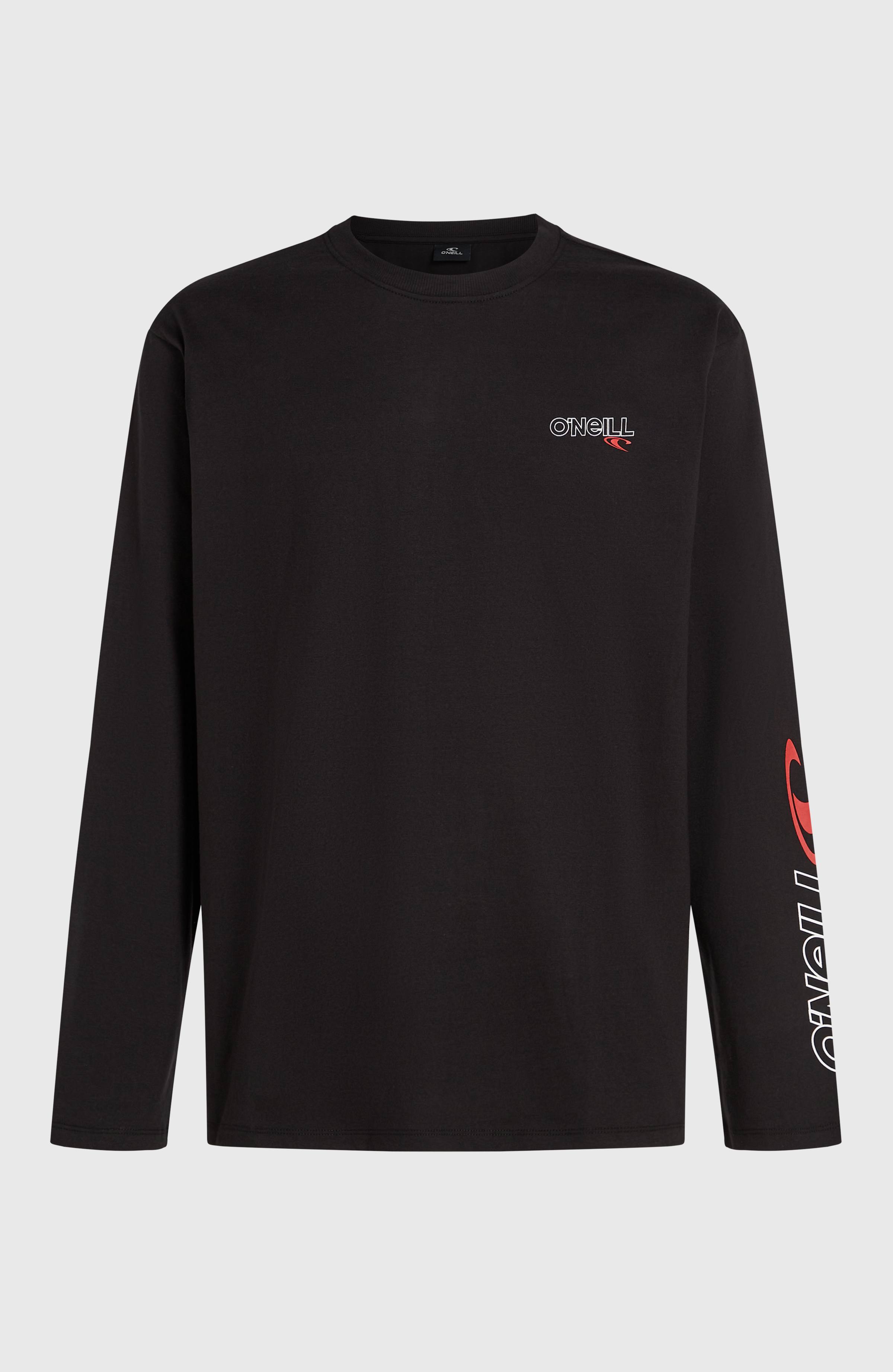 Essentials 90s Logo Long-Sleeve T-Shirt Black Out