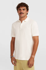 Slub Polo Snow White