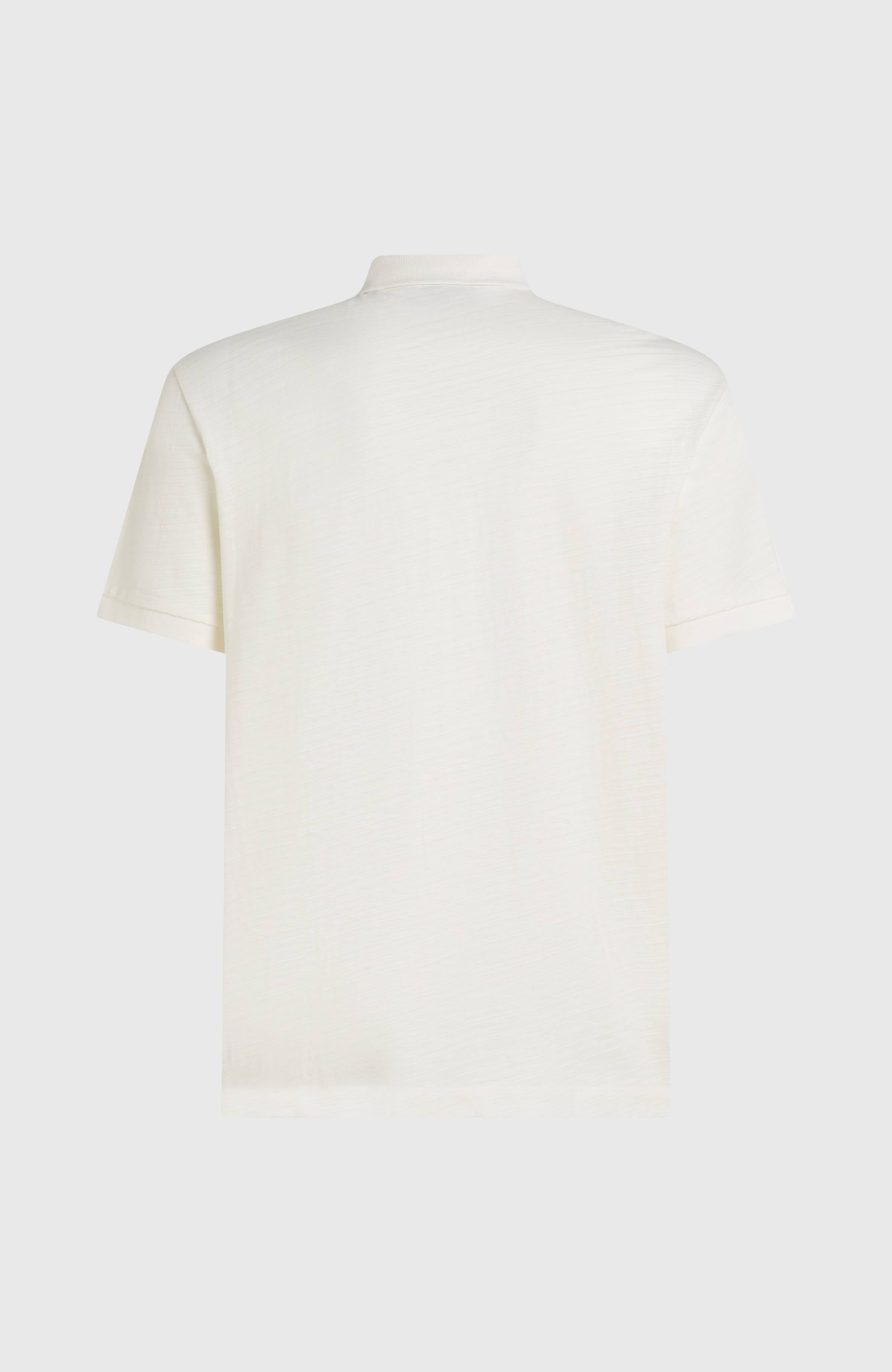 Slub Polo Snow White