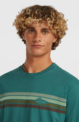 O'Riginals Front-Stripe T-Shirt Botanical Heat