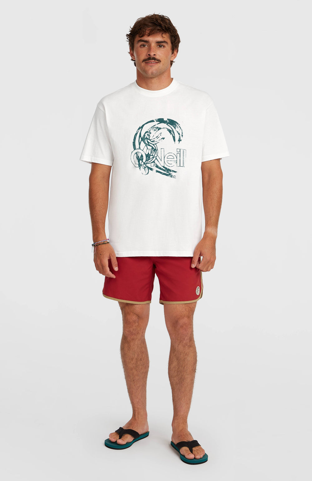 O'Riginals Circle Surfer T-Shirt Snow White