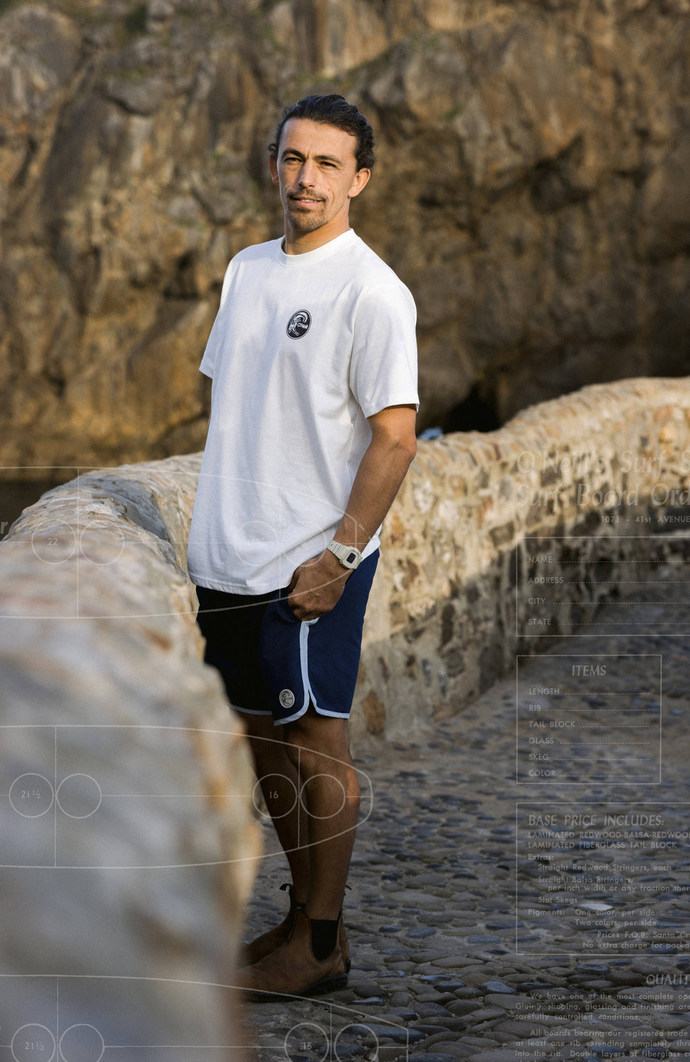 O'Riginals Surf Shop T-Shirt Snow White
