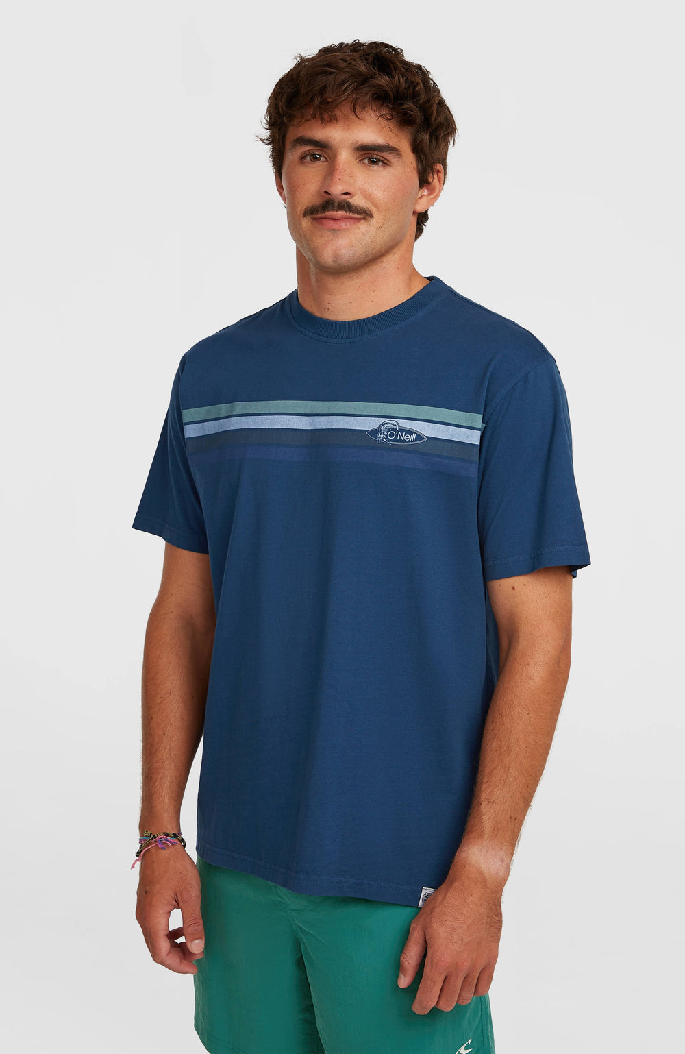 O'Riginals Front-Stripe T-Shirt English Evening