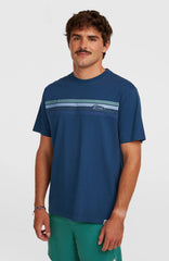 O'Riginals Front-Stripe T-Shirt English Evening