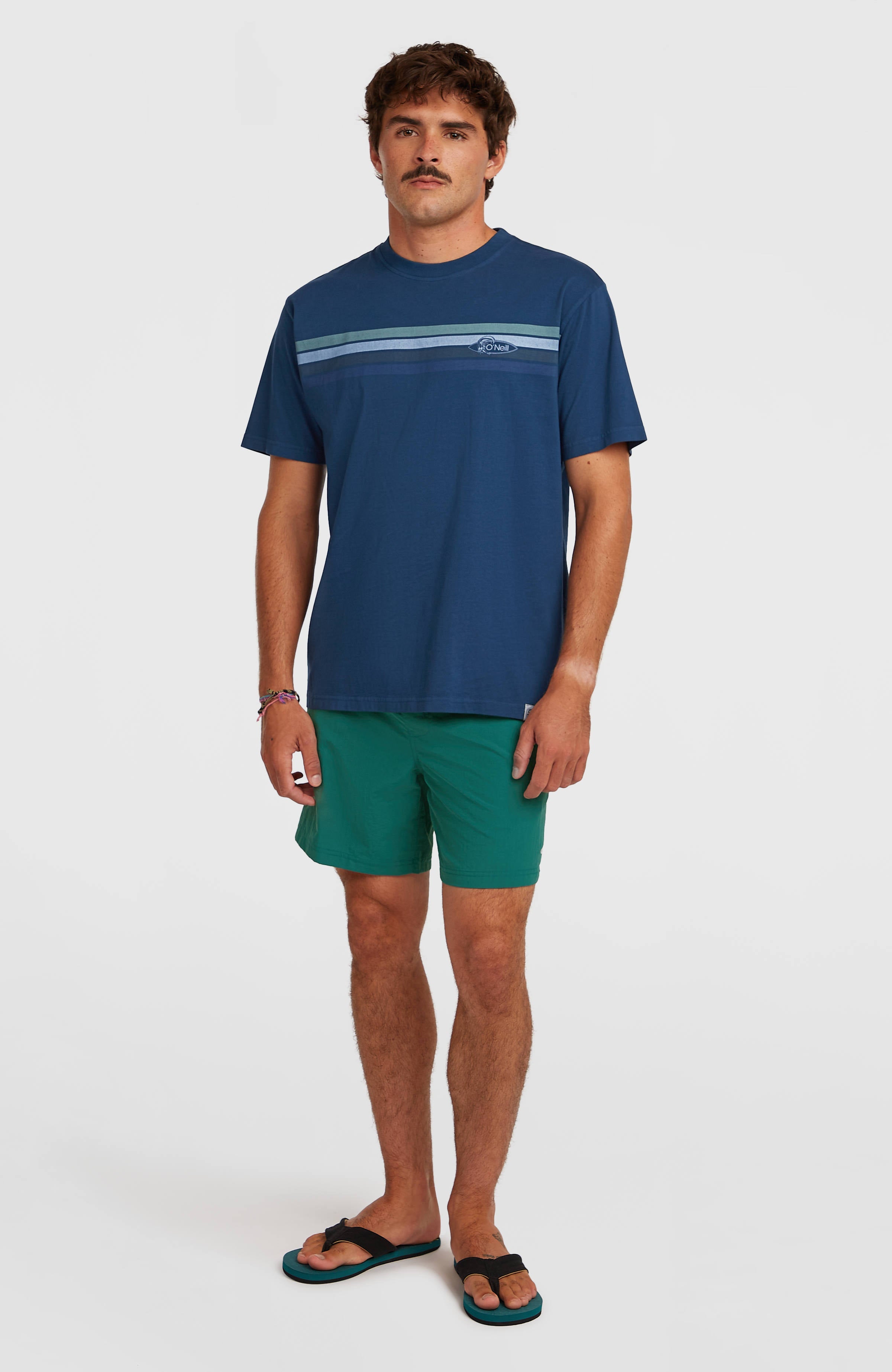 O'Riginals Front-Stripe T-Shirt English Evening