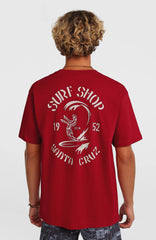 O'Riginals Surf Shop T-Shirt Midnight Poppy