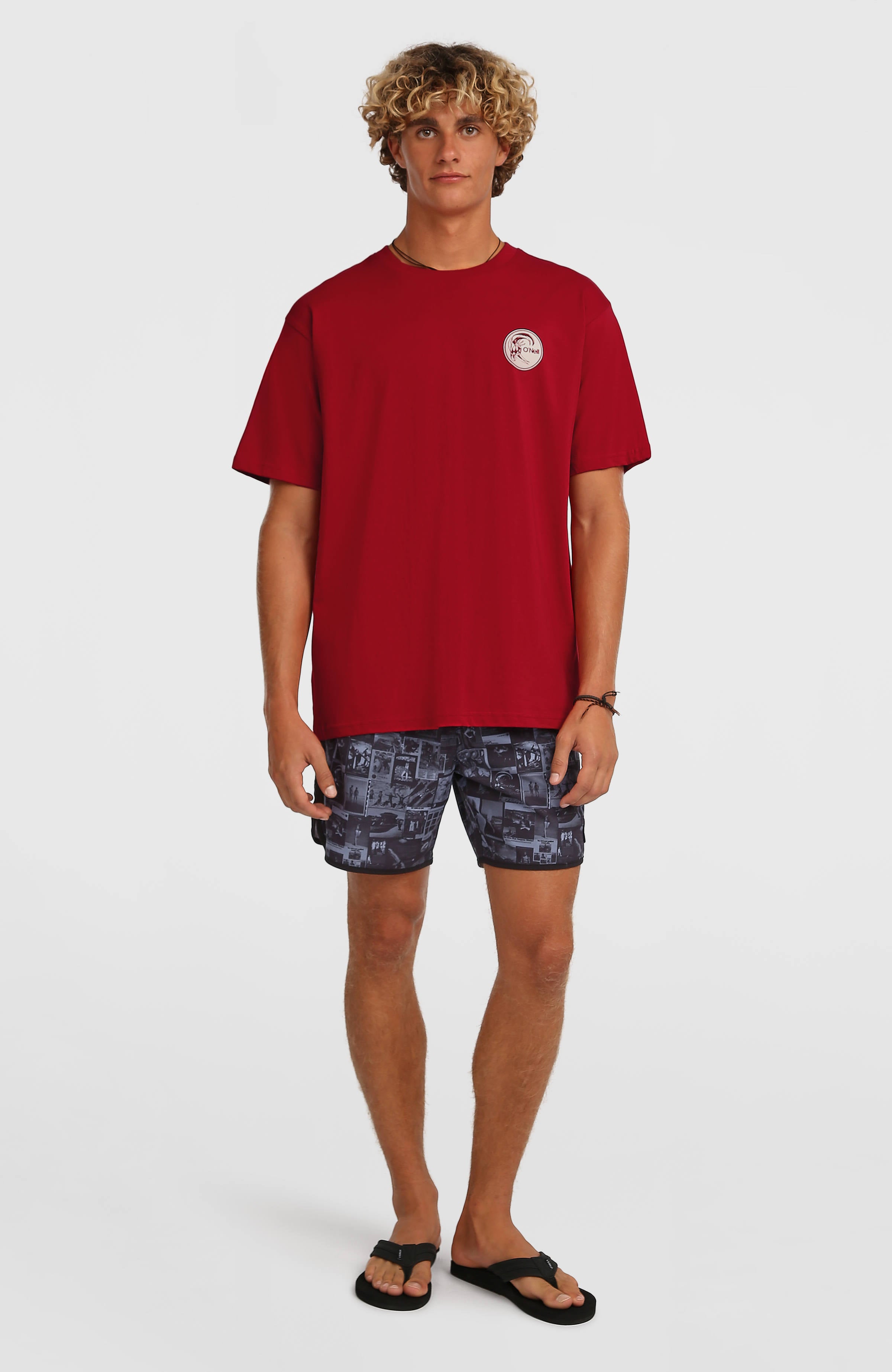 O'Riginals Surf Shop T-Shirt Midnight Poppy