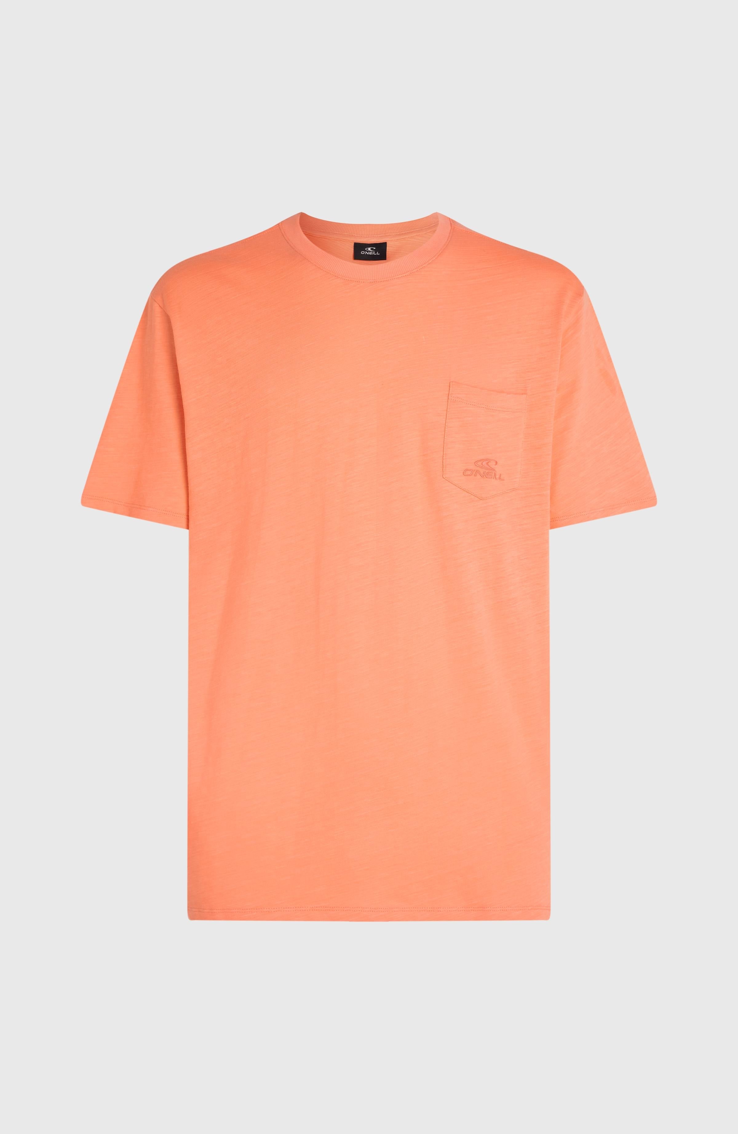 O'Neill Slub Chest Pocket T-Shirt Funky Peach