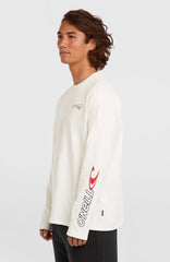 Essentials 90s Logo Long-Sleeve T-Shirt Snow White