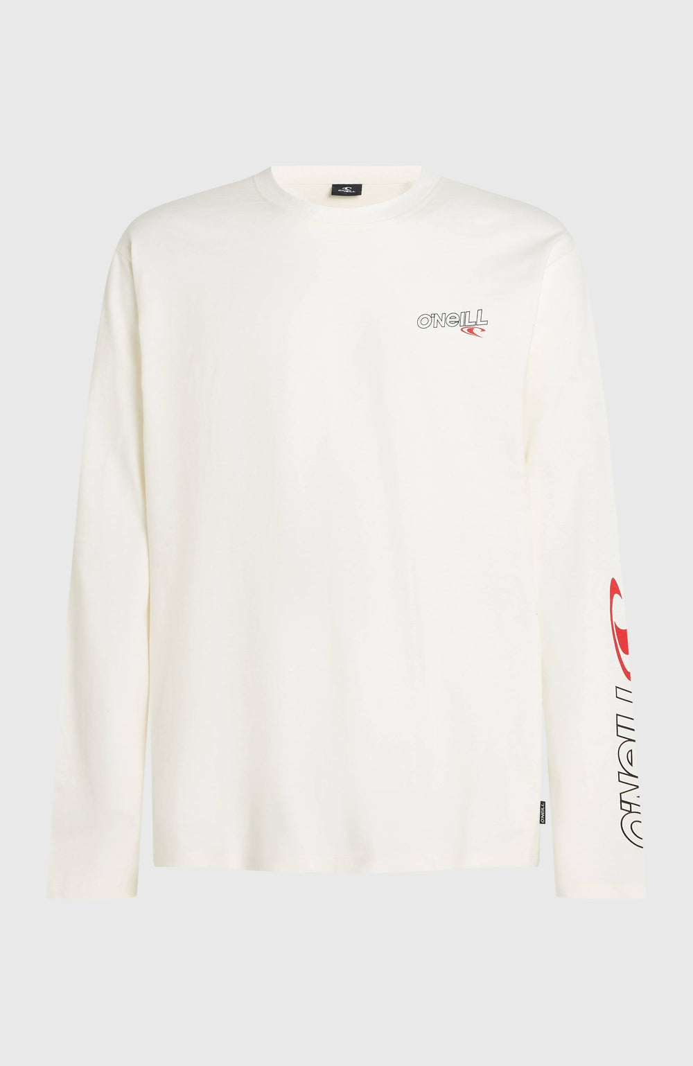 Essentials 90s Logo Long-Sleeve T-Shirt Snow White