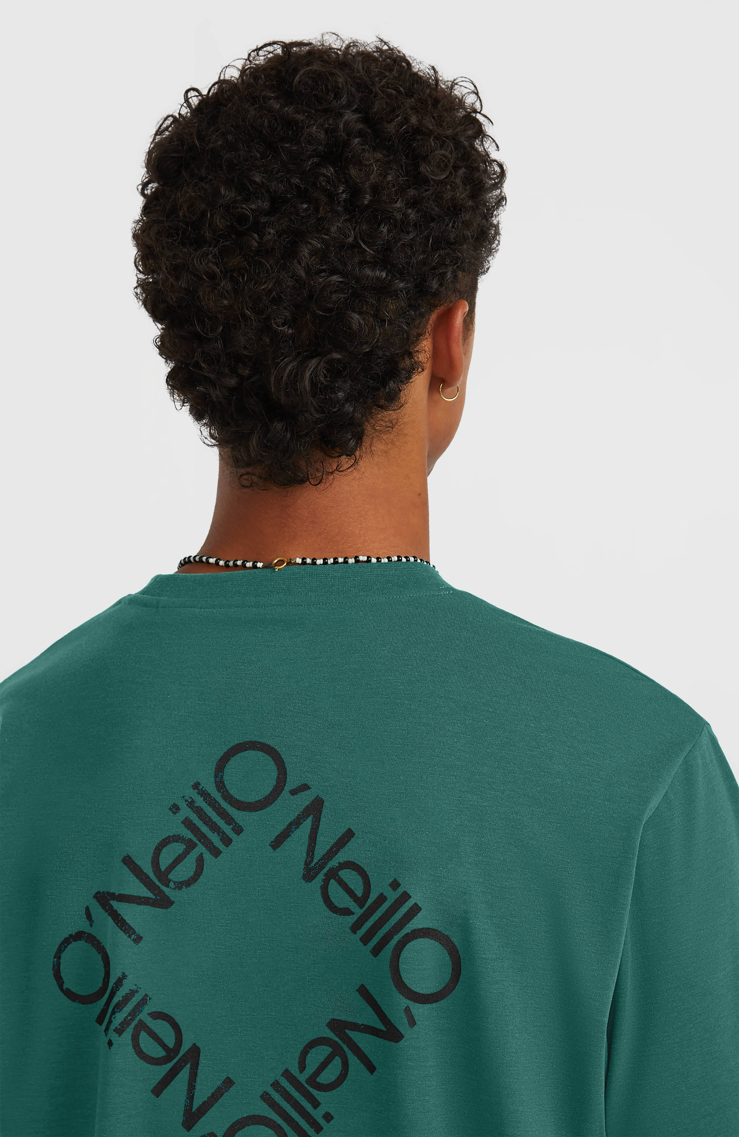 O'Neill Hybrid Polygiene Back-Print T-Shirt Botanical Heat