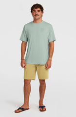 O'Neill Hybrid UPF 50+ Polygiene Back-Print T-Shirt Marble Arch