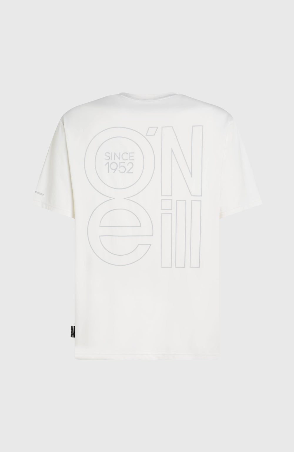 O'Neill Hybrid UPF 50+ Polygiene Back-Print T-Shirt Snow White