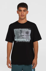 Photo Print T-Shirt Black Out