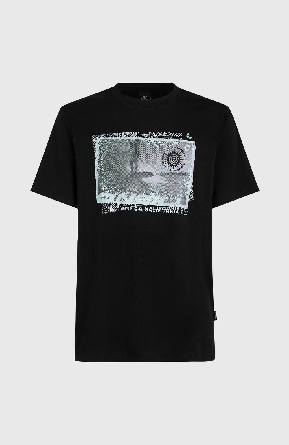 Photo Print T-Shirt Black Out
