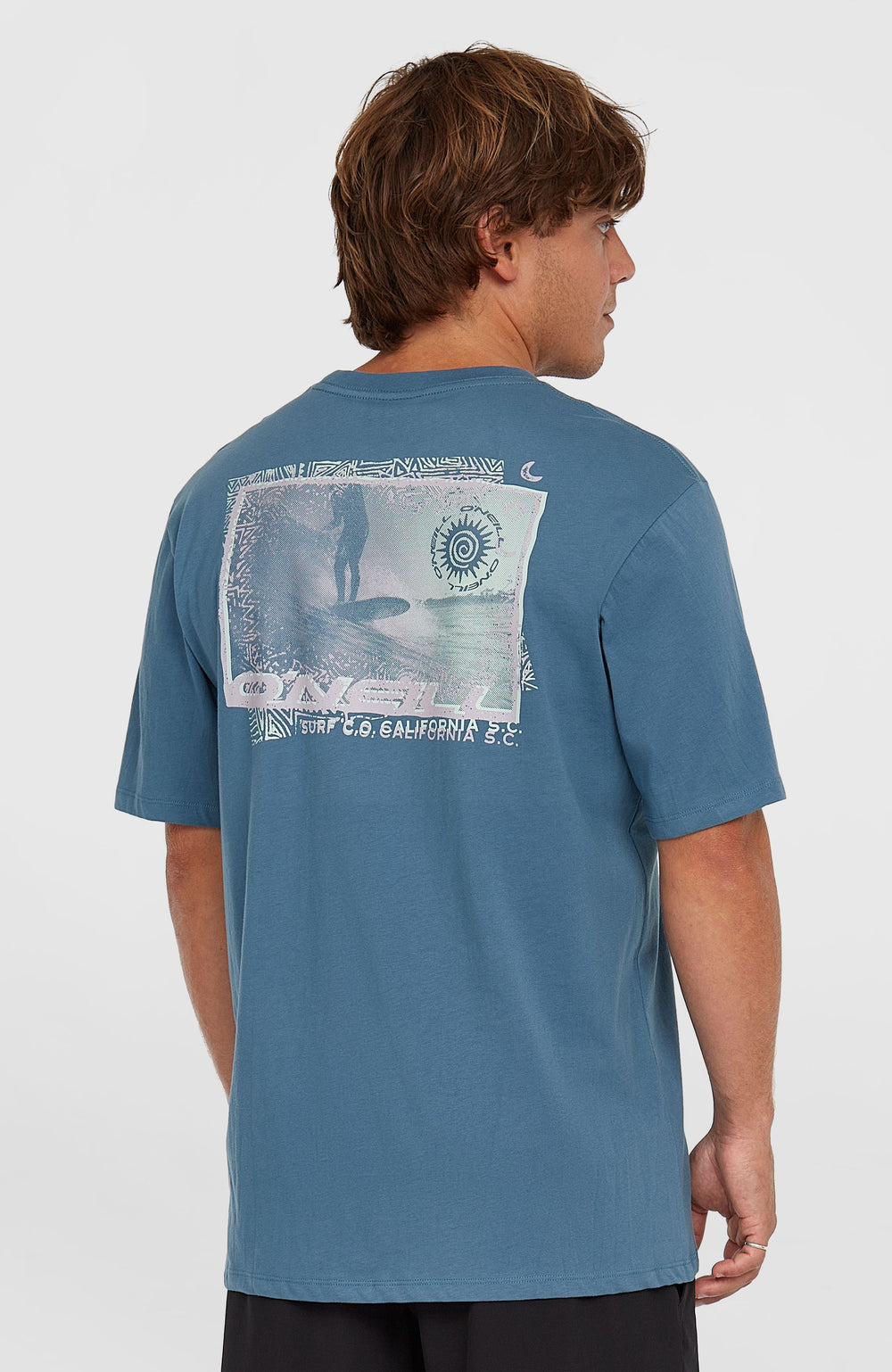 Photo Print T-Shirt Copen Blue