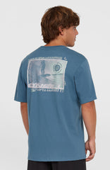Photo Print T-Shirt Copen Blue