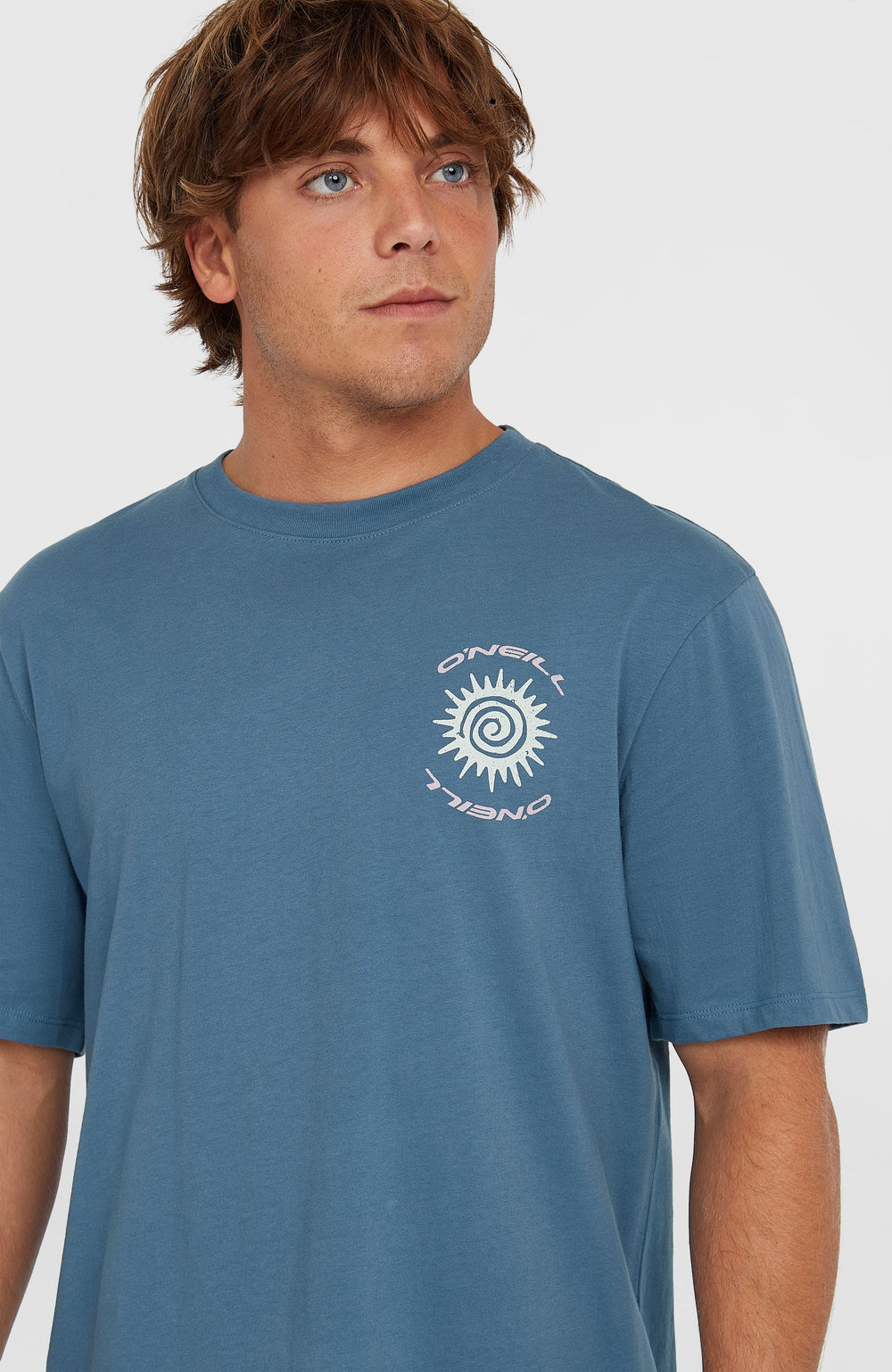 Photo Print T-Shirt Copen Blue