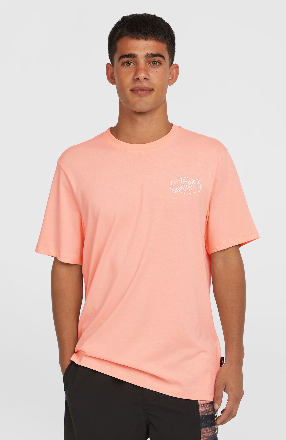 Box Logo T-Shirt Coral Pop