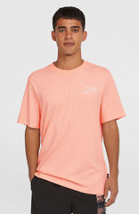 Box Logo T-Shirt Coral Pop