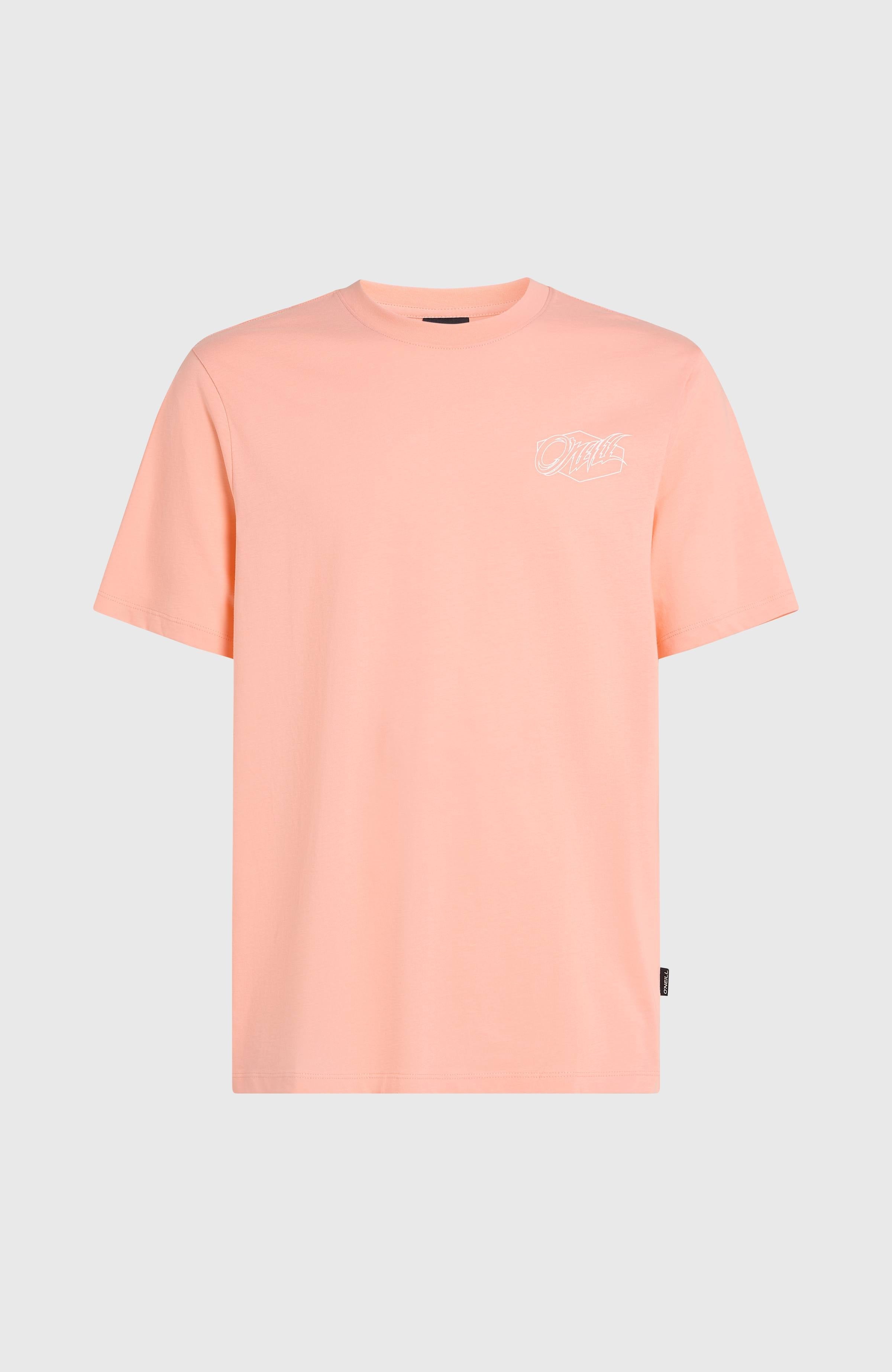 Box Logo T-Shirt Coral Pop
