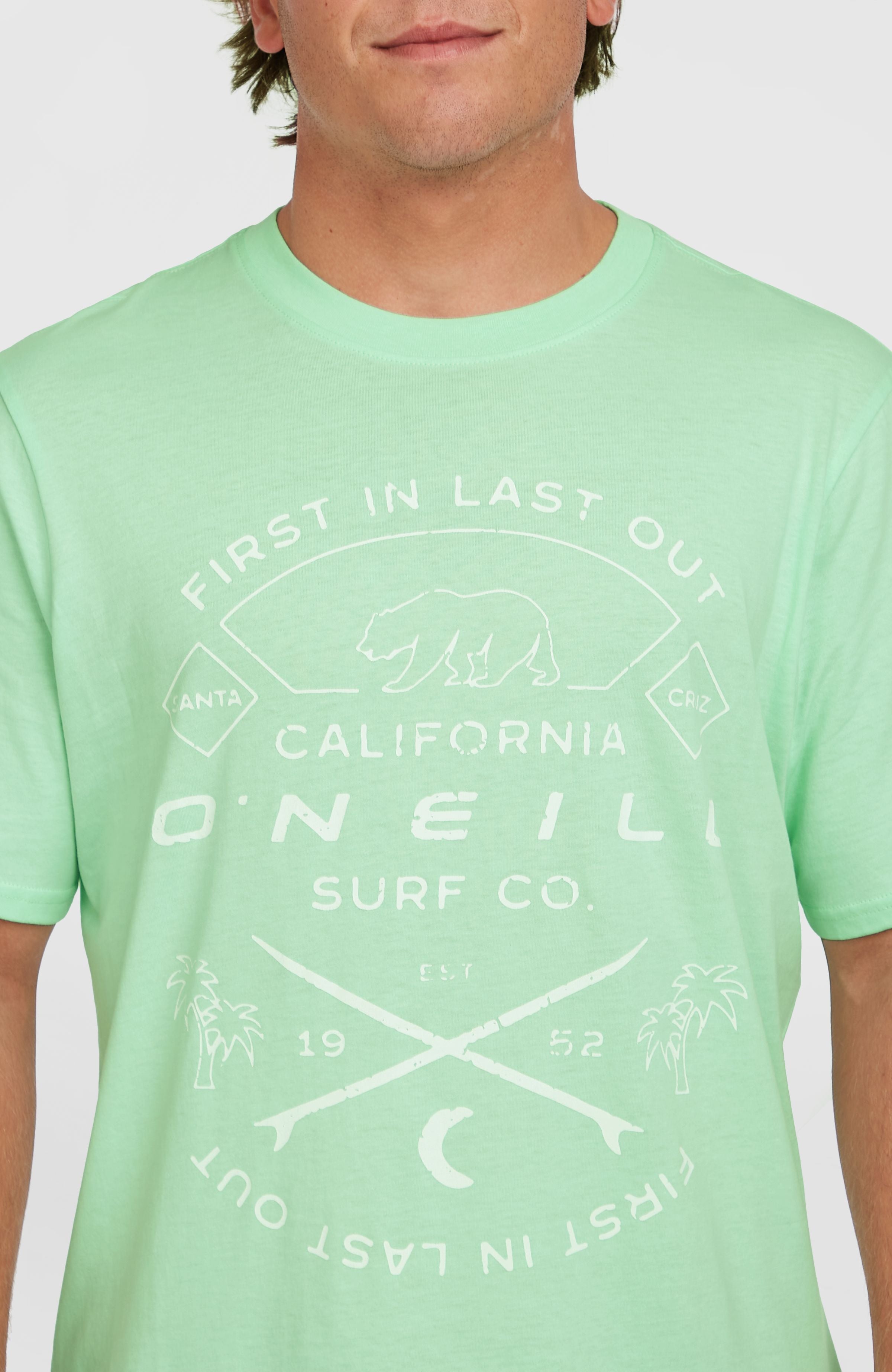 Jack O'Neill Muir T-Shirt Mildrew Mint