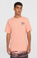 Retro Graphic T-Shirt Coral Pop