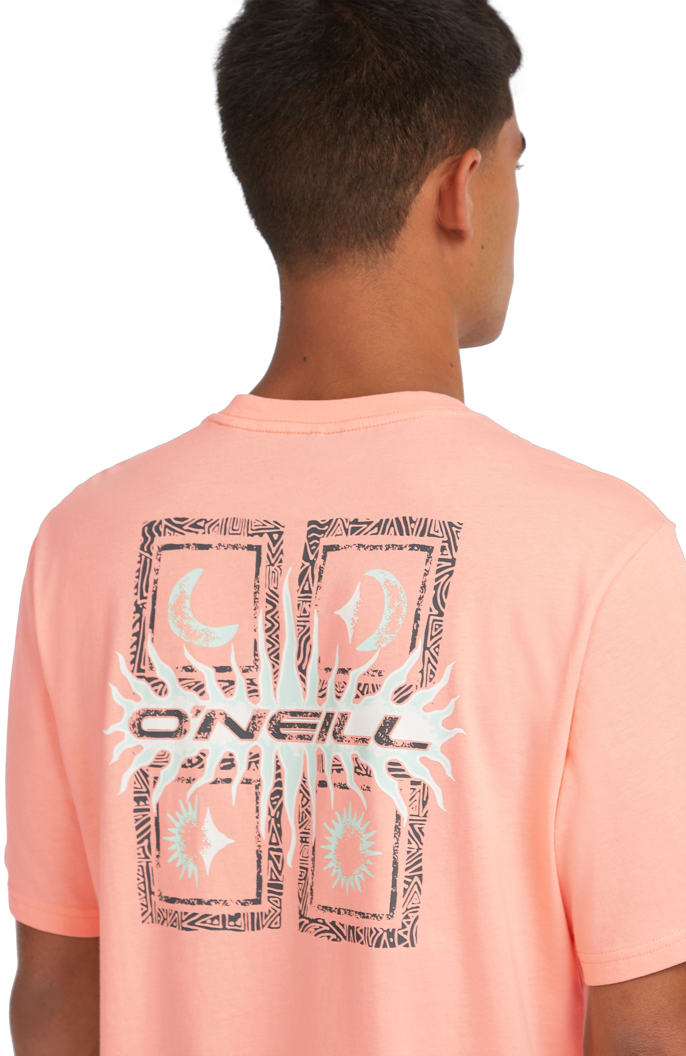Retro Graphic T-Shirt Coral Pop