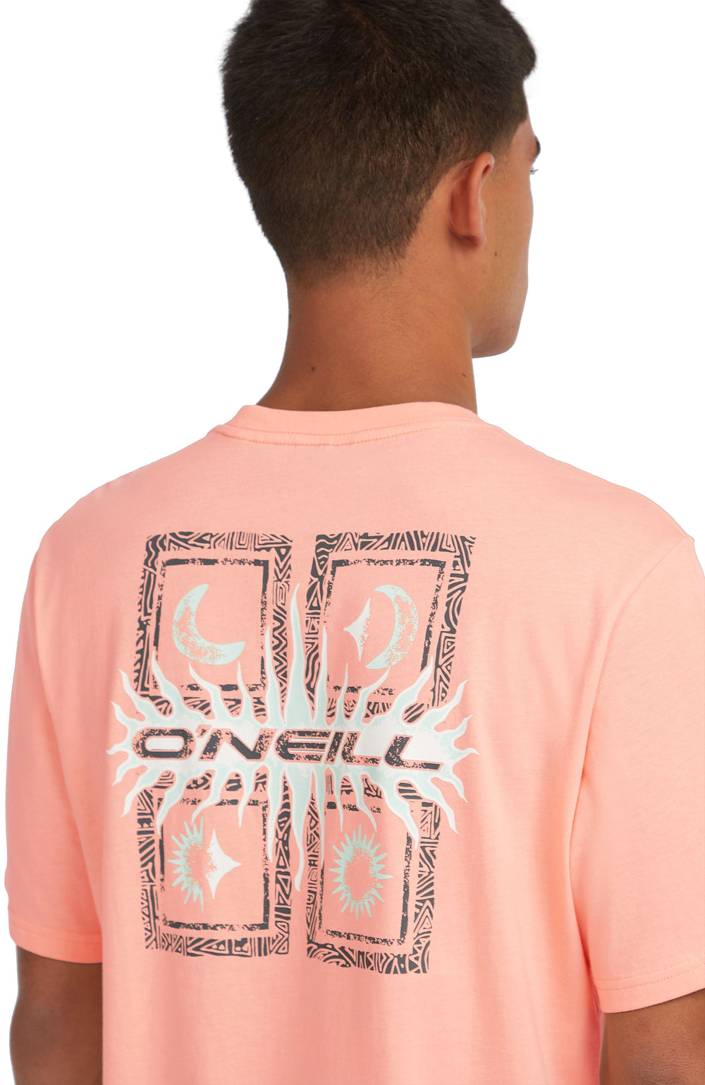 Retro Graphic T-Shirt Coral Pop
